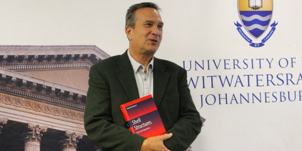 Dr Mitchell Gohnert at his Shell Structures Book Launch